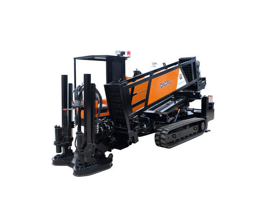 Four Pump Hydraulic Pipe Pulling Trenchless Boring Machine 20T With Auto Anchoring